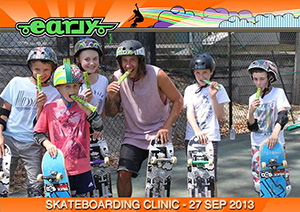  Early Skateboards Australia Logo